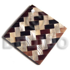 Square 50mm flat resin
