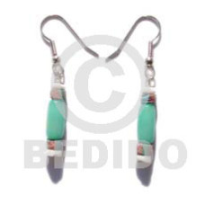 Dangling pastel green buri seed