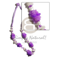 Lavender 3 layer wax cord