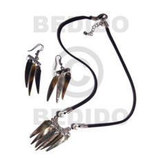 Set jewelry ordered individually as