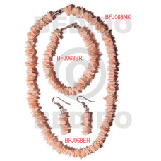 Set jewelry ordered individually as