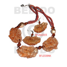 Set jewelry ordered individually as