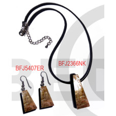 Set jewelry ordered individually as