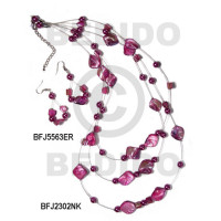 Set jewelry ordered individually as