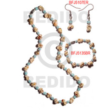 Set jewelry ordered individually as