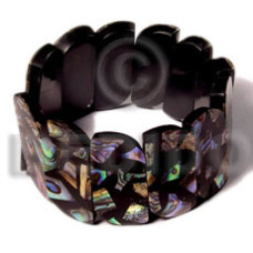 35mmx15mm paua abalone crazy cut