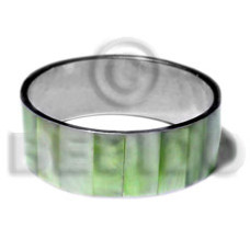 Laminated neon green hammershell in