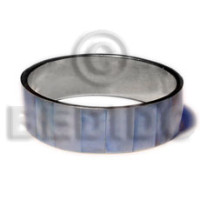 Laminated blue hammershell in 3 4