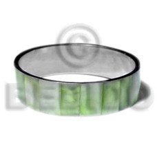 Laminated lime green hammershell in
