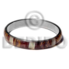 Laminated inlaid banana bark