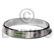 Laminated hammershell natural paua alternate