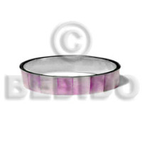 Laminated pink hammershell in 1 2