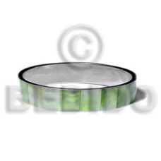 Laminated lime green hammershell in