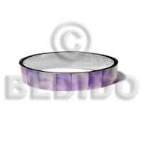 Laminated lavender hammershell in 1 2