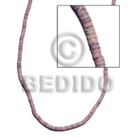 2-3mm violet oyster heishe