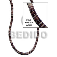 4-5mm blacklip heishe