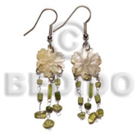Dangling 15mm grooved mop flower