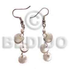 Dangling triple 10mm round hammershell