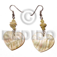 Dangling mop heart 25mmx30mm