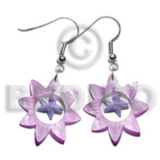 Dangling 40mm pastel pink sun