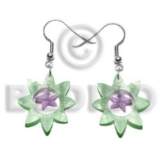 Dangling 40mm pastel green sun