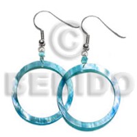 Dangling aqua blue kabibe