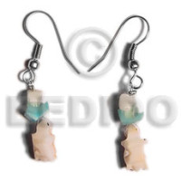 Dangling crazy cut shell