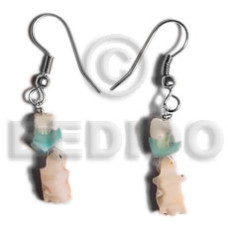 Dangling crazy cut shell