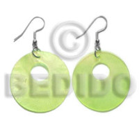 Dangling 35mm yellow green hammershell