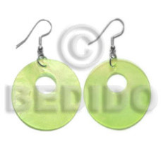 Dangling 35mm yellow green hammershell