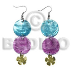 Dangling double round 25mm light