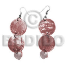 Dangling double round 25mm light