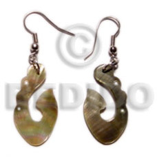 Dangling blacklip 35mmx20mm hook