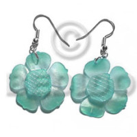 Dangling graduated aqua blue 30mm