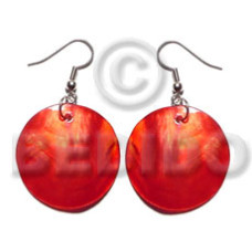 Dangling red kabibe round 30mm