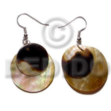 Dangling round 35mm brownlip