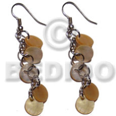 Dangling 5 pcs. 10mm round