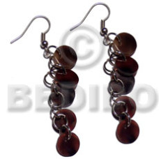 Dangling 5 pcs. 10mm round