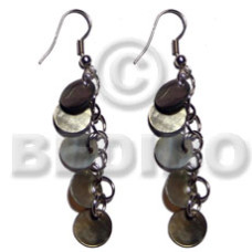 Dangling 5 pcs. 10mm round