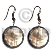 Dangling round laminated brownlip