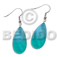 Dangling kabibe rounded teardrop 20mmx10mm