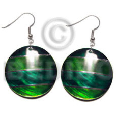 Dangling handpainted and colored round