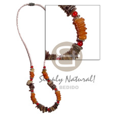 Cut glass beads sq.