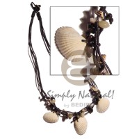 3 layers black wax cord