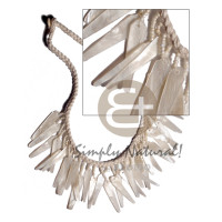 36pcs. dangling 32mmx8mm hammershell sticks