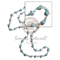36 in. continuous powder blue