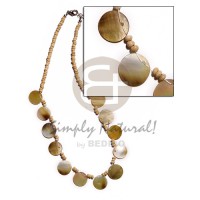 2-3mm coco pokalet. natural white