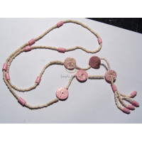 Braided leather 65mm