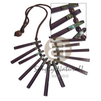 Cleopatra choker in leather