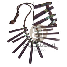 Cleopatra choker in leather